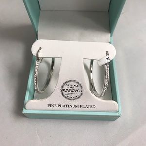Swarovski Crystal Hoop Earrings Jenni Park